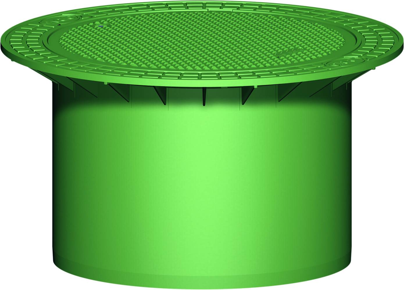 Teleskop-Domschacht Maxi grün