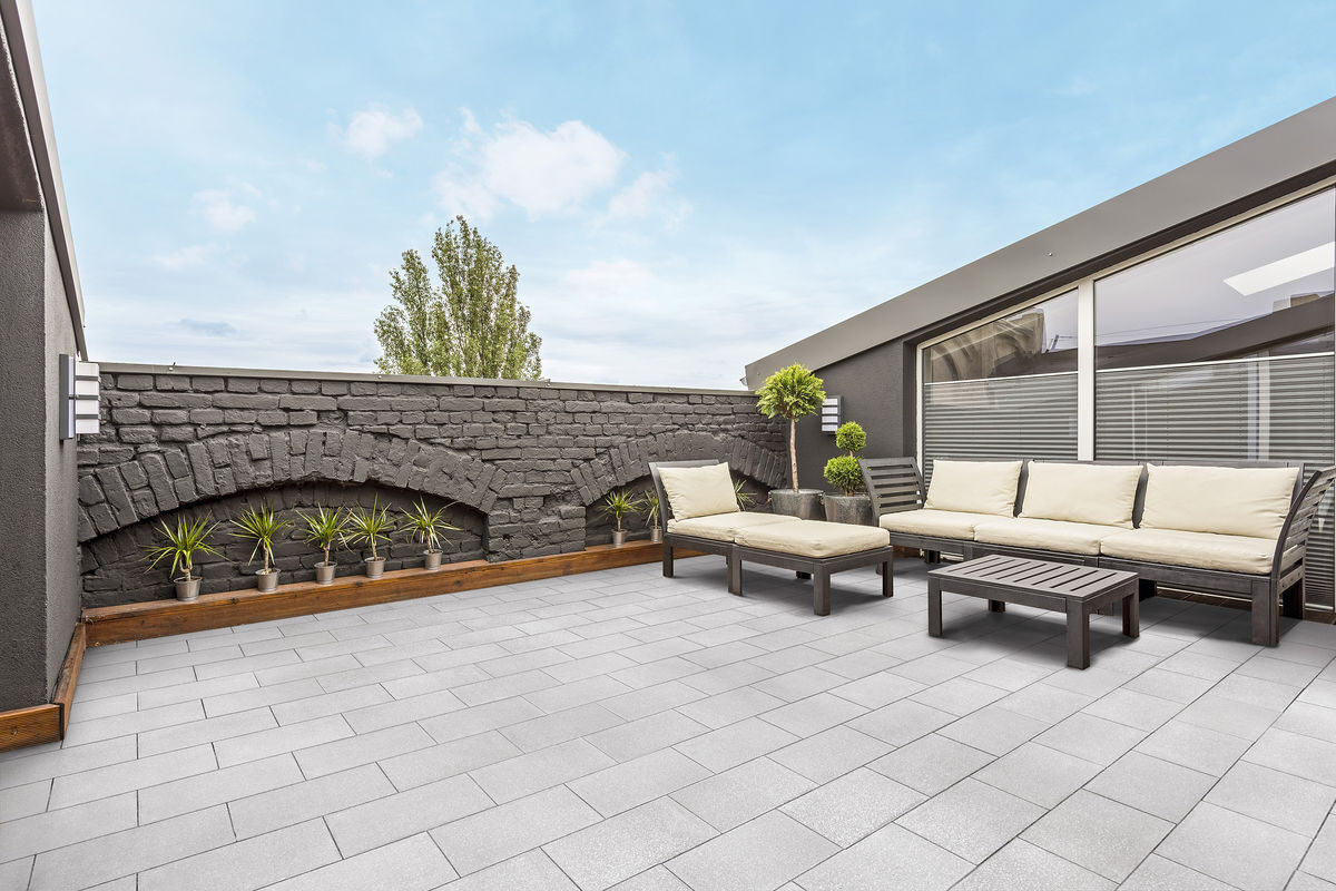 Terrassenplatten