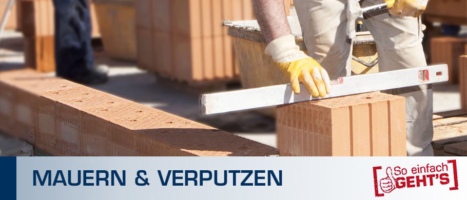 Mauern & Verputzen