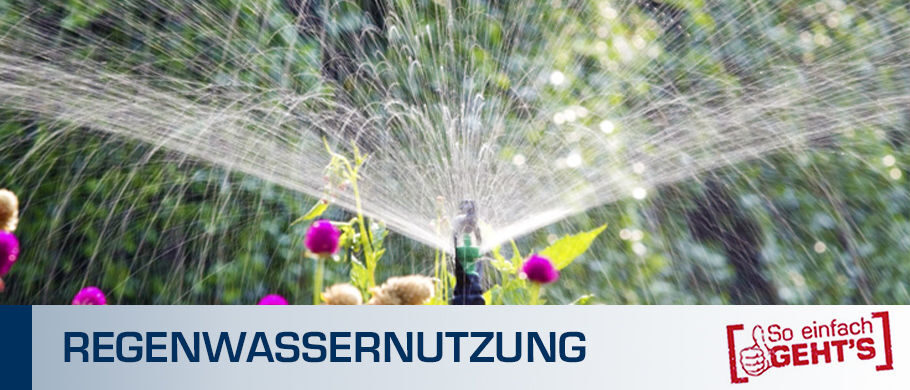 Regenwassernutzung