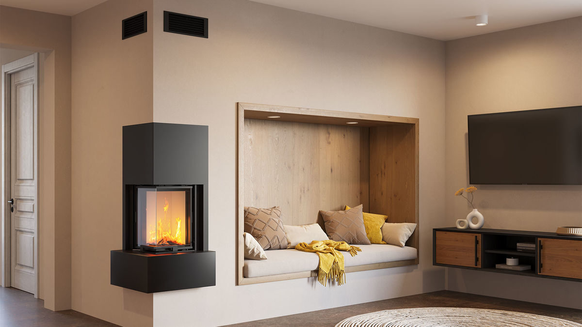 Der neue Kaminofen KINGFIRE KANTO SC