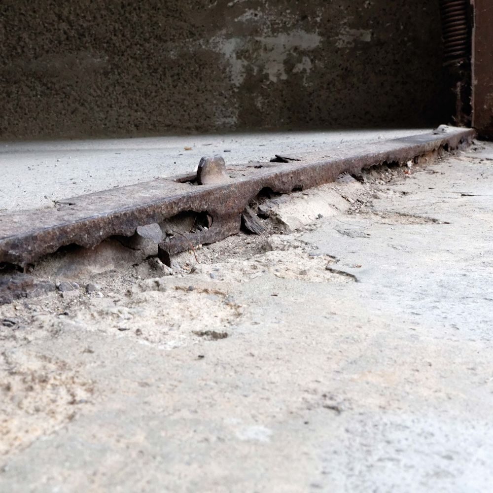 Einfahrtsschiene erneuern oder reparieren