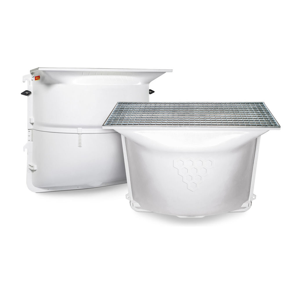 GFK-Lichtschächte MEAMAX AQUA und MEAMULTINORM 3-IN-1