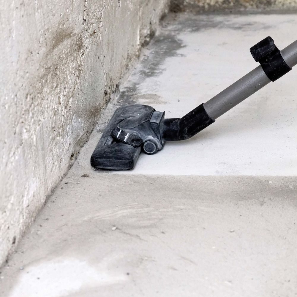 Untergrund in der Garage vorbereiten