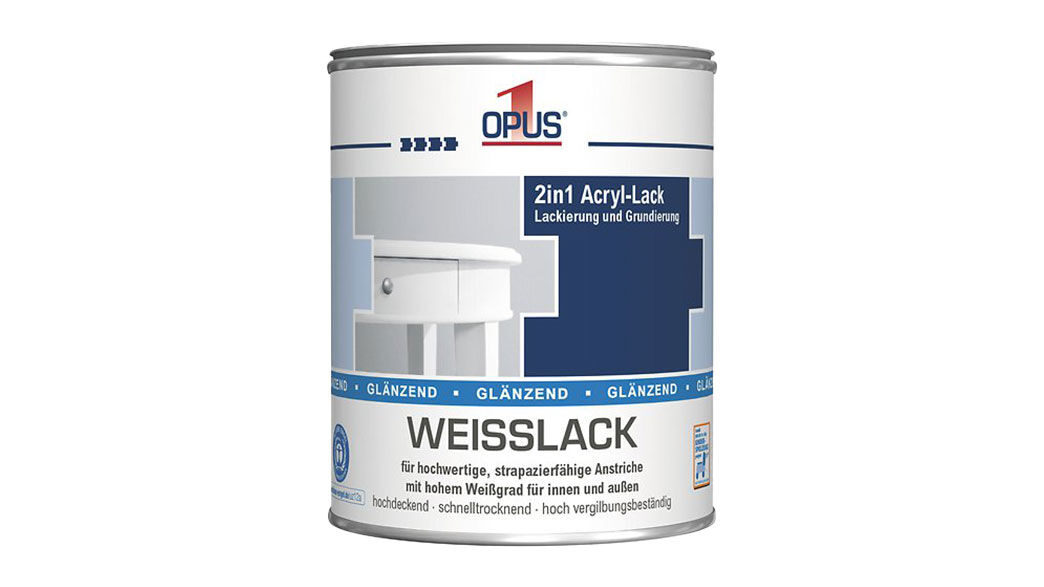 OPUS1 Acryl Weisslack