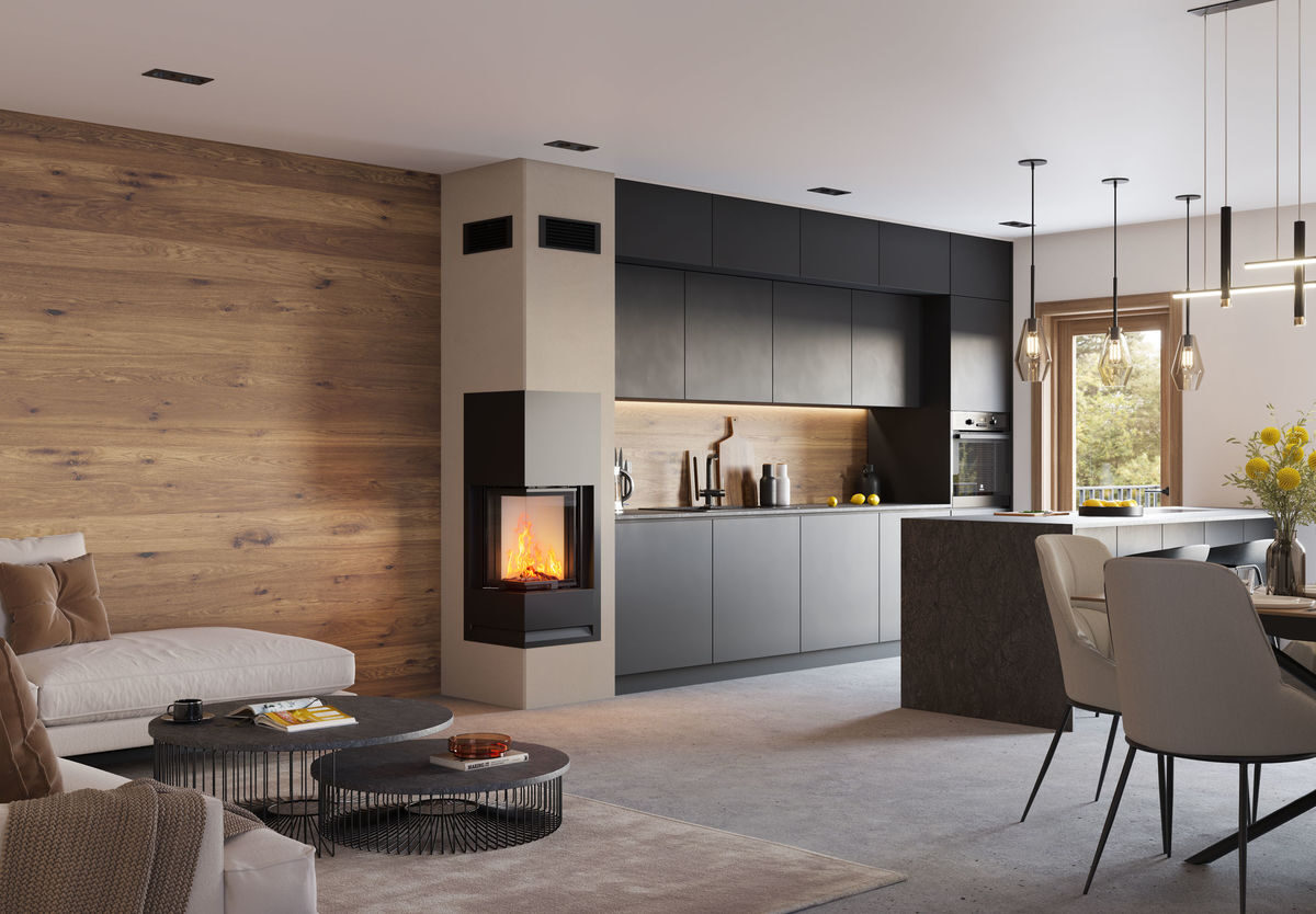 Der neue Kaminofen KINGFIRE KANTO SC