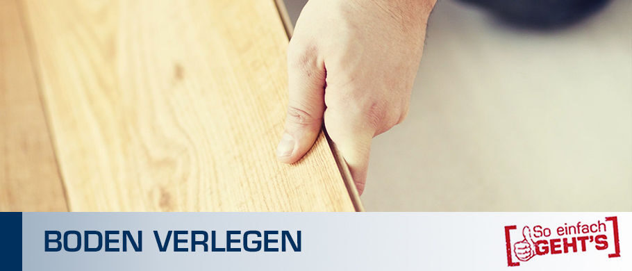 Boden verlegen