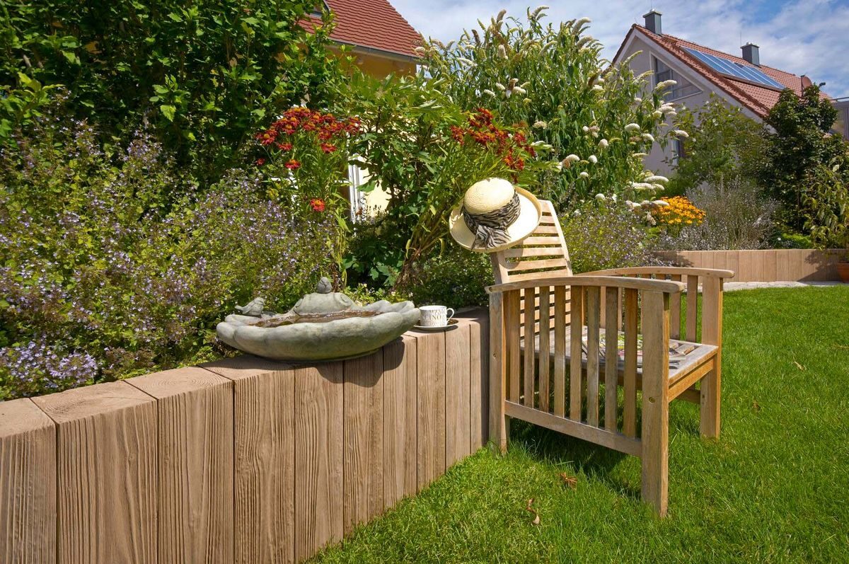 LogWall – Natürliche Holzbalkenoptik.