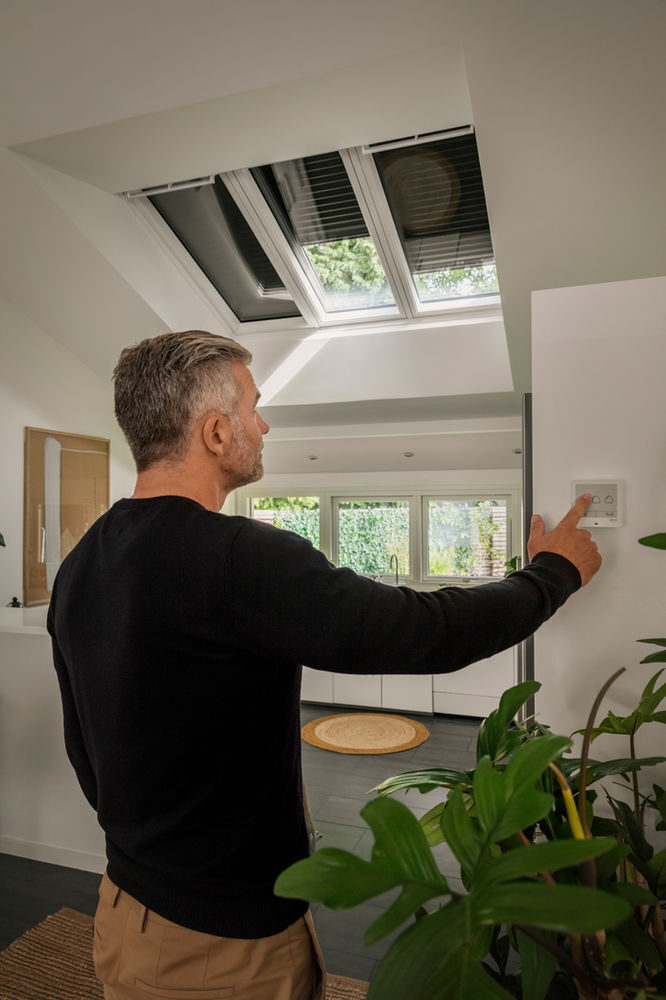 Komfortable Touchscreen Bedienung per Funk