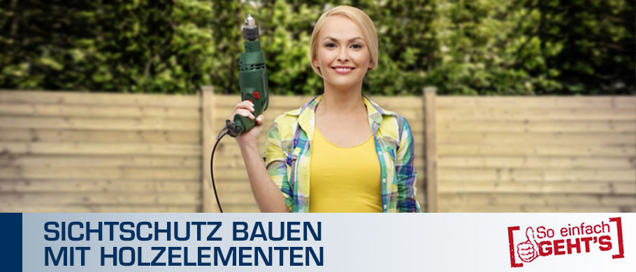 Holz im Garten