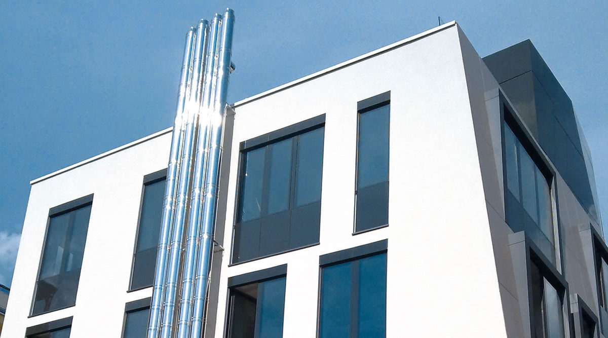 Schiedel ICS – Das doppelwandige Edelstahlsystem mit Multifunktion