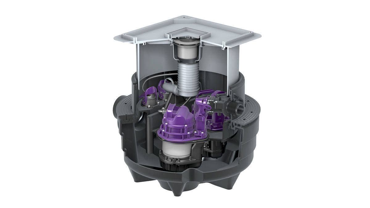 Hebeanlage Aqualift F Compact